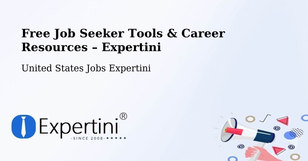 Free Job Seeker Tools & Career Resources – Wade - Wade, United States Jobs Expertini