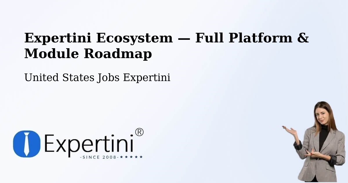 Expertini Ecosystem — Full Platform & Module Roadmap – Wade
